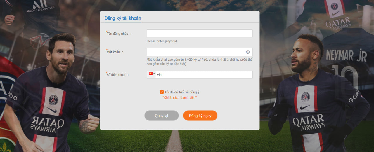 BONG999 - TRANG CÁ CƯỢC BÓNG ĐÁ UY TÍN HÀNG ĐẦU CHÂU Á huong dan dang ky bong999 1